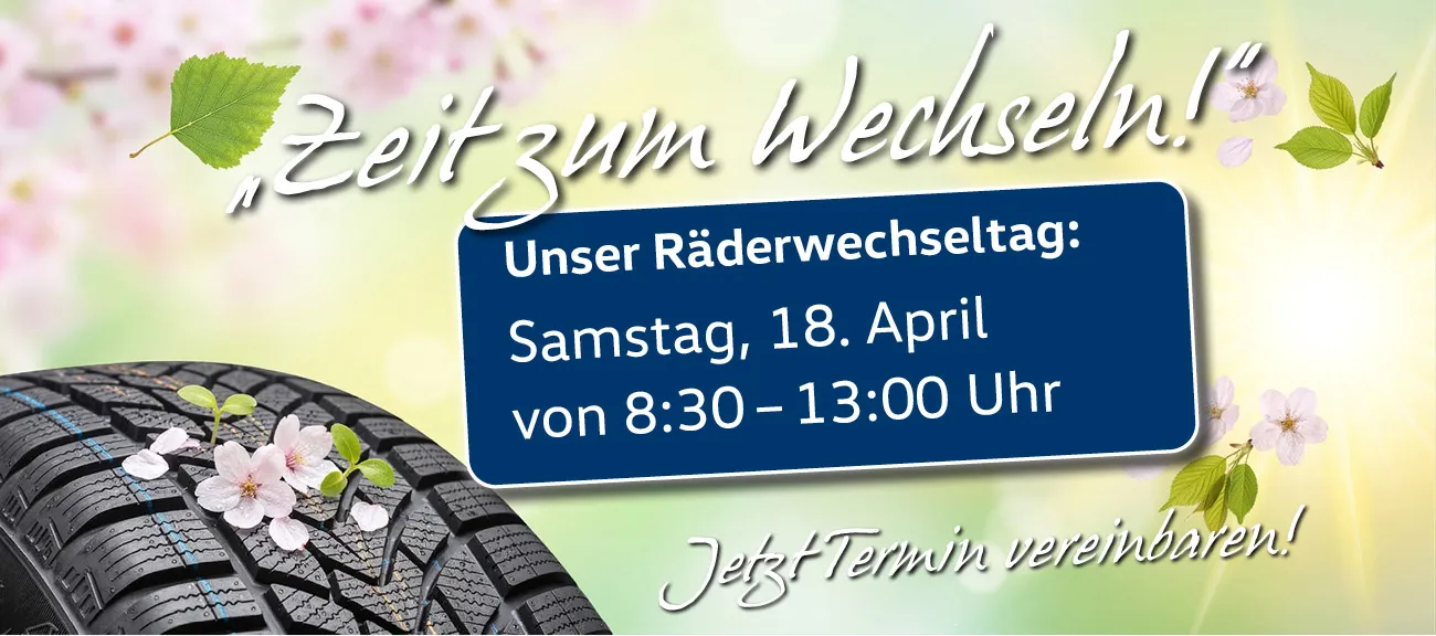 Räderwechsel-Samstag