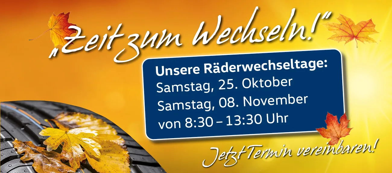 Räderwechsel-Samstage